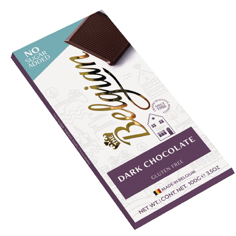 The Belgian Dark Bar (No Sugar Added) 100gr